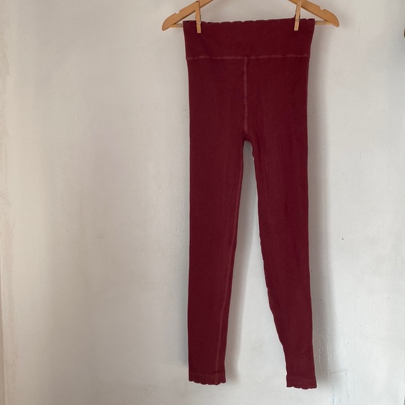 Anthropologie M Everyday Seamless Ribbed Leggings - Picture 2 of 11